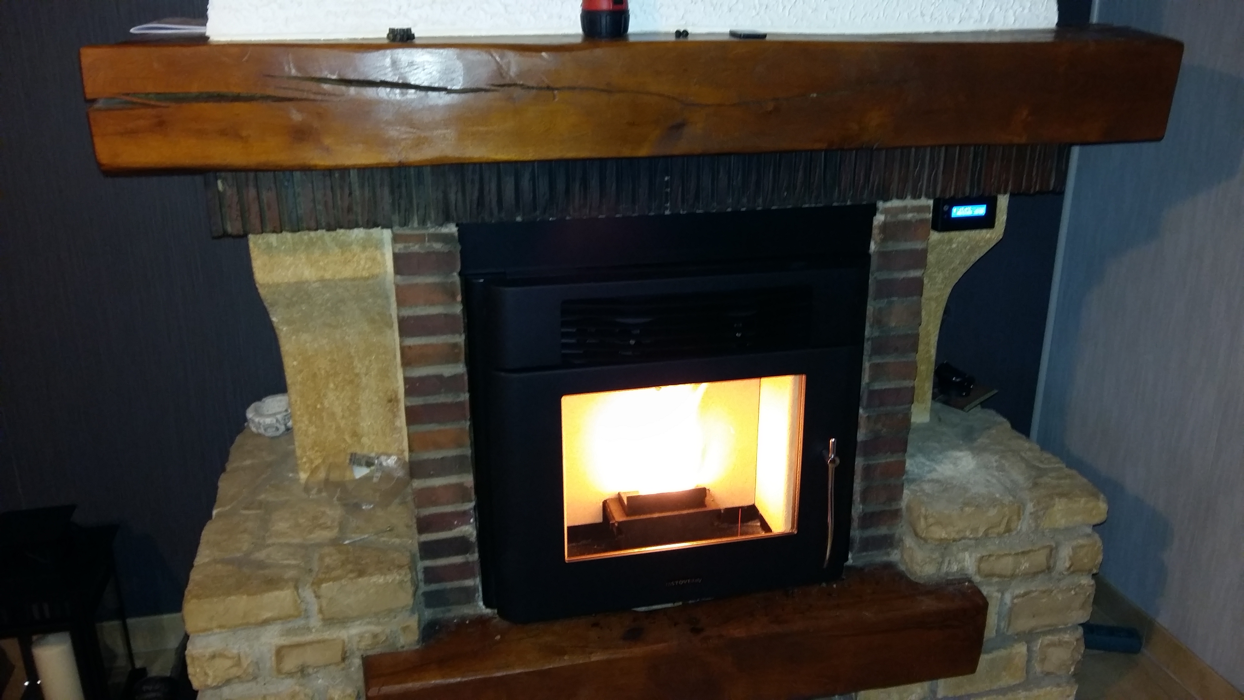 INSTALLATION D'UN INSERT À GRANULÉS DANS L'OISE - JOSSEAUME Energies